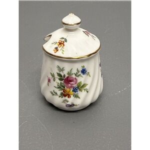 Minton Marlow Bone China Salt‎ Pot Without Spoon Vintage English #21
